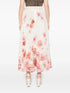 Lightburst maxi skirt